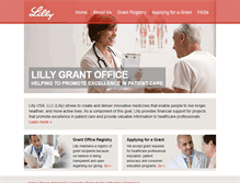 Tablet Screenshot of lillygrantoffice.com